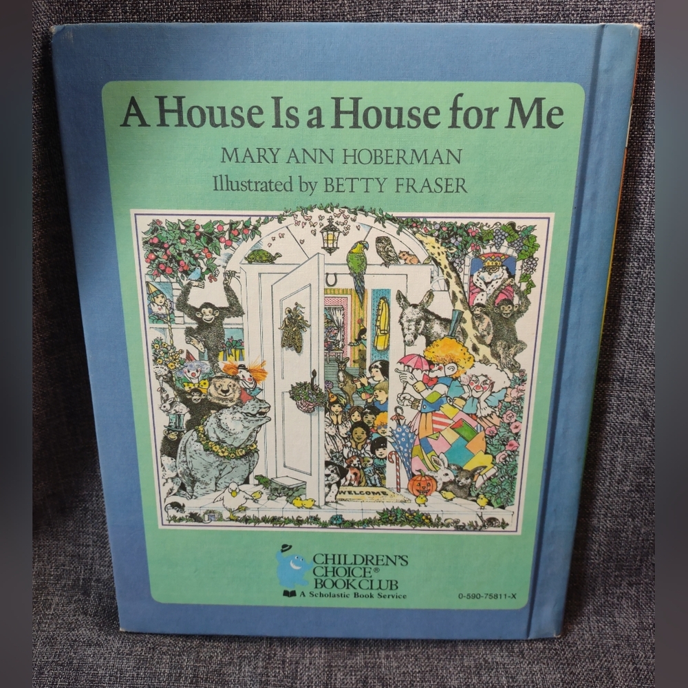 A House Is a House for Me Book